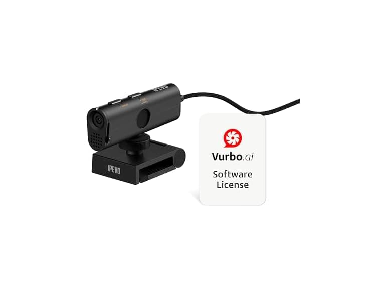 IPEVO VurboCam 4K Vurbo.ai-Powered