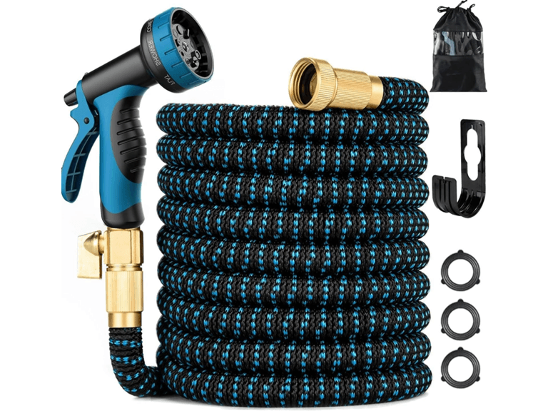 Expandable Garden Hose w/ Spray Nozzle