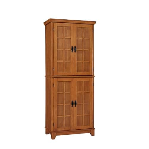 Homestyles Arts & Crafts Cottage Oak Pantry