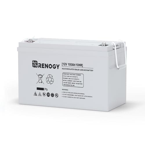 $134.75: Renogy Deep Cycle AGM 12 Volt 100Ah Battery (1100A Max Discharge Current)