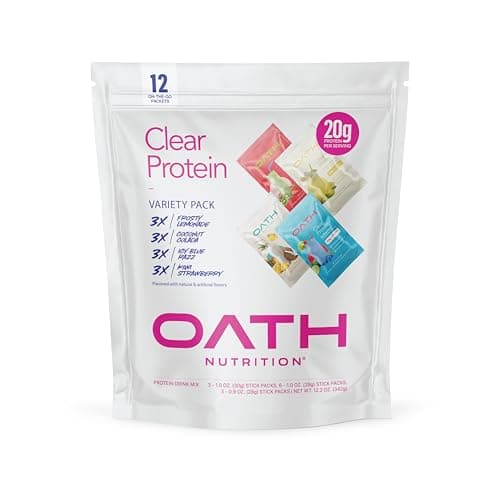 HOT! $10 Off OATH Clear Protein Powder on Amazon + Free Shipping (Collin’s Fave!)