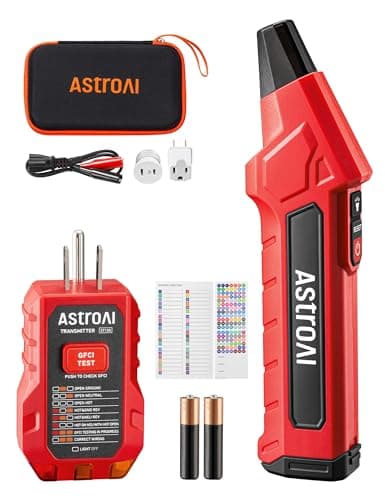 AstroAI Circuit Breaker Finder with GFCI Outlet Tester $23.99