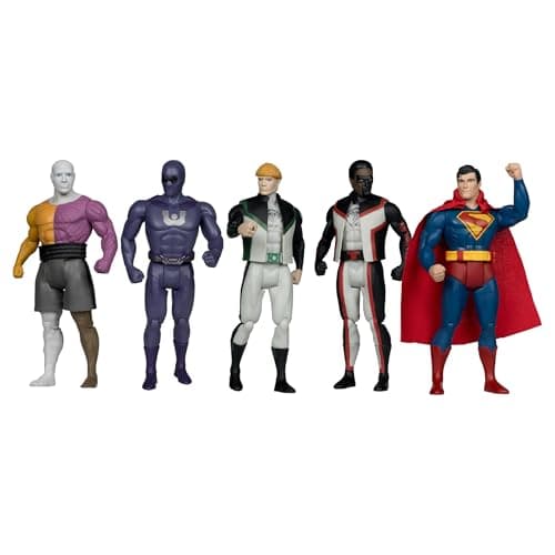 5-Pack McFarlane Toys Gold Label 4.5" DC Super Powers Action Figure Bundle (Superman Movie) $33.20 + Free Shipping w/ Prime or on $35+