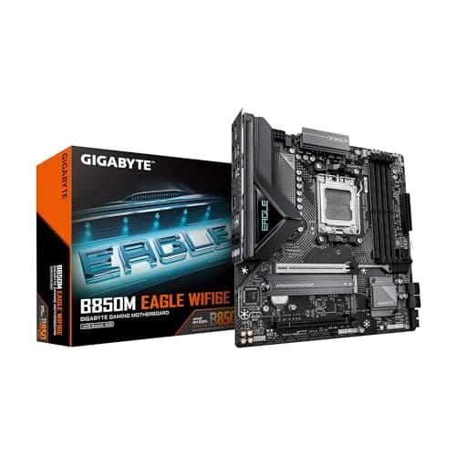 $127.30 | GIGABYTE B850M EAGLE WIFI6E AM5 mATX Motherboard at Amazon
