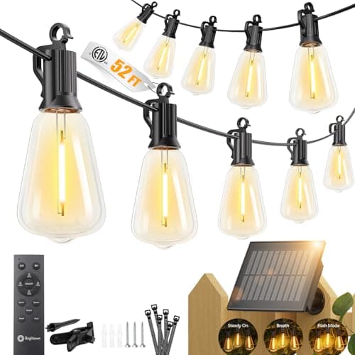 Solar Outdoor String Lights w/ Remote Only $19.99 on Amazon (Reg. $40)