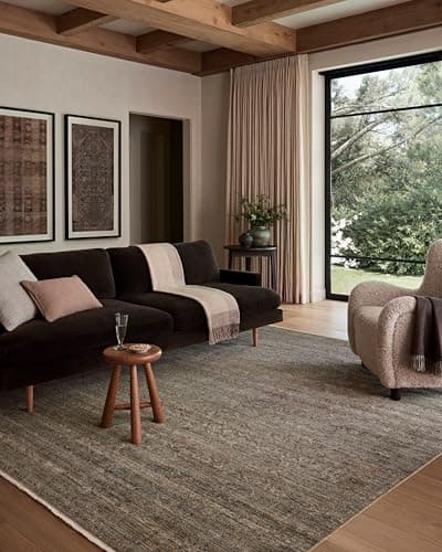 Loloi Amber Lewis Molly Lagoon/Natural 8'-6" x 12' Area Rug