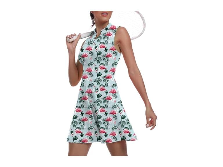 Ggov Women Two Piece Shorts 19 Flamingo Print