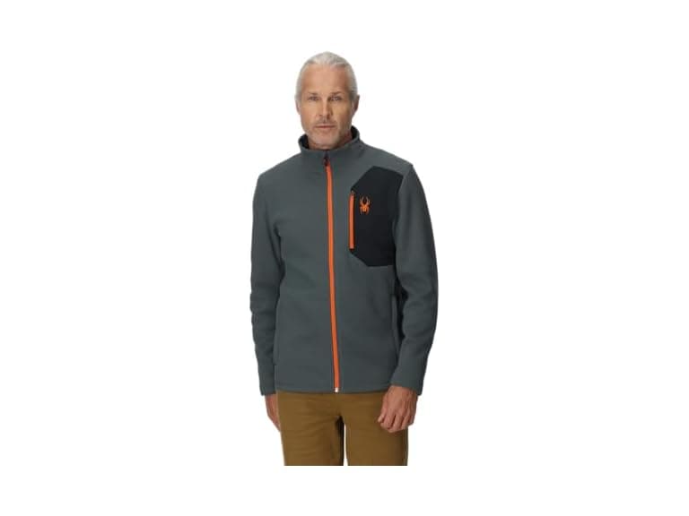 Spyder Mens Bandit Hybrid Full Zip Jacket