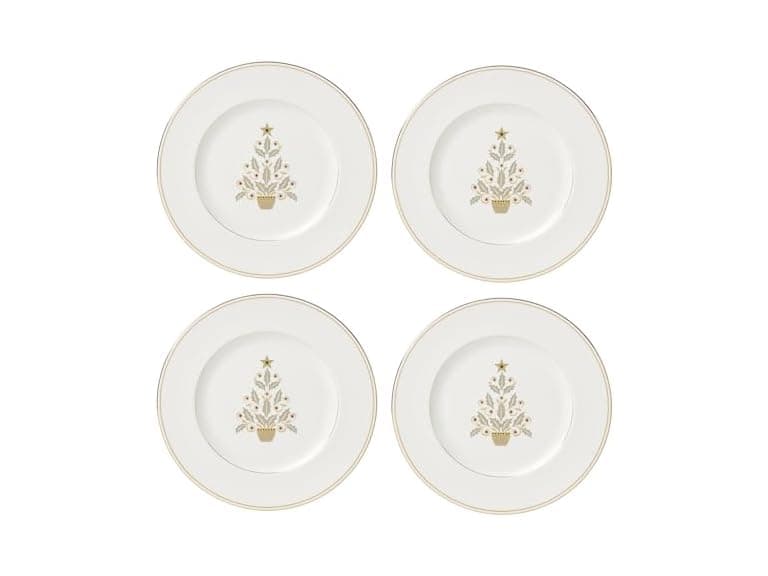 Lenox Federal Gold Tree Accent Plates