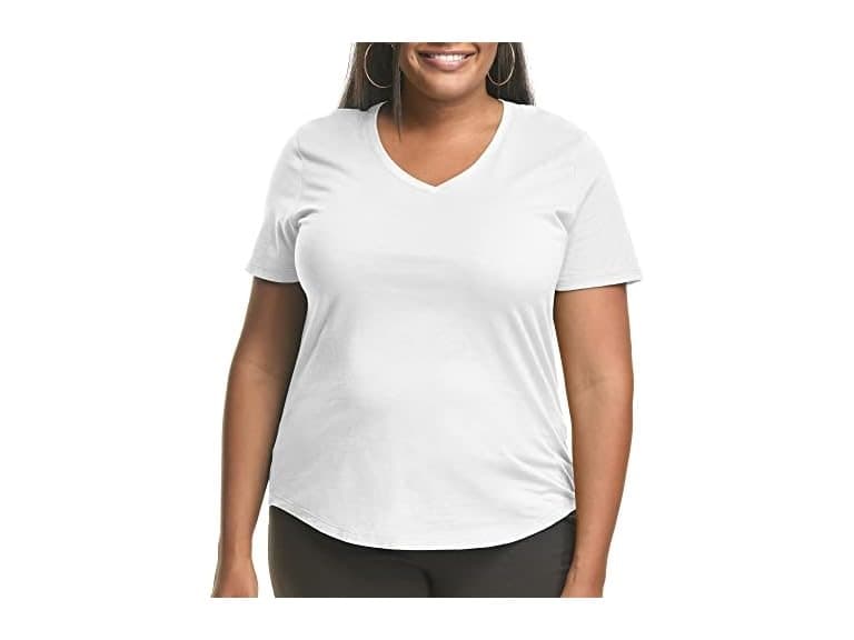 Hanes Women (20) Just My Cotton Jersey T-shirt