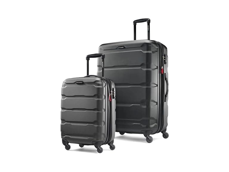 Samsonite Omni 2PC Hardside Luggage, Black