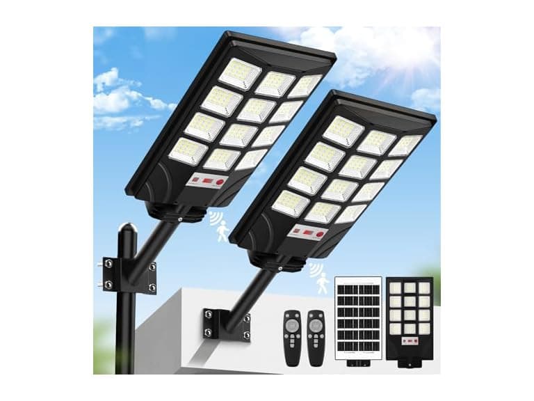 Brightever Solar Street Light, 6500K