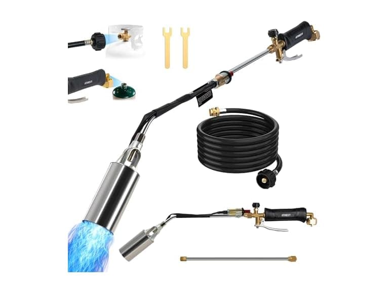 Athnevy FA0601 Propane Torch Kit Heavy Duty Weed Burn