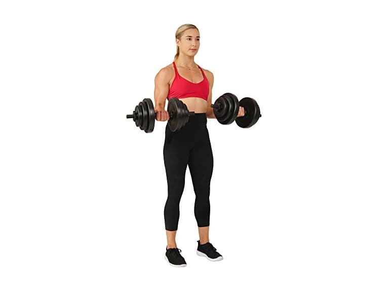Sunny Health & Fitness Exercise Vinyl 40 Lb Set