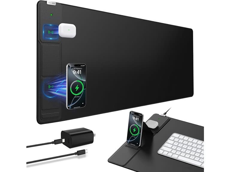 Wireless Charging Mouse Pad