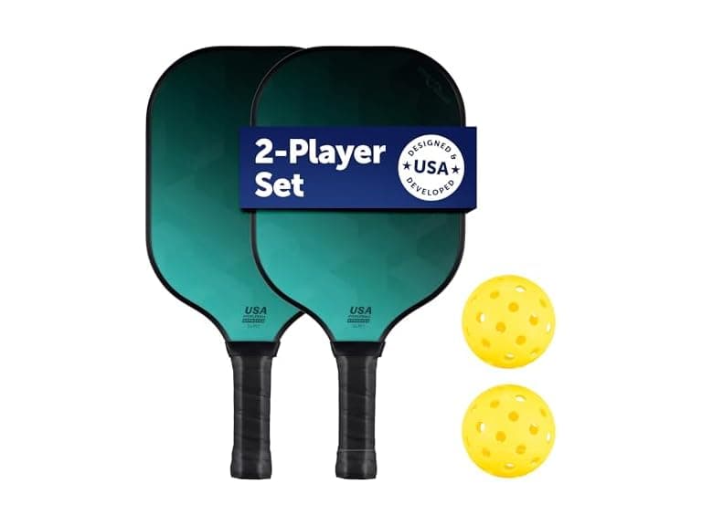 Sport Squad 2-Player Pickleball Paddle Set