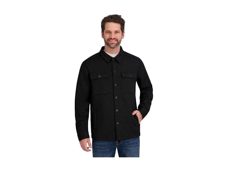 Spyder Mens Core Sweater Fleece Shirt Jacket