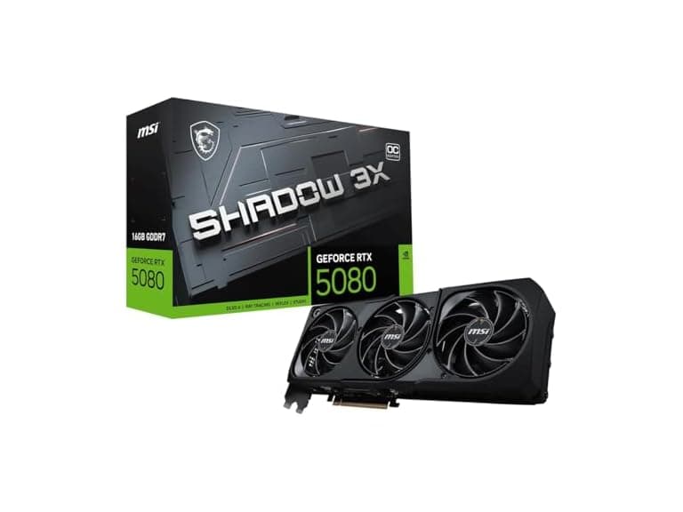 MSI VGA GEFORCE RTX 5080 16G Shadow 3X OC