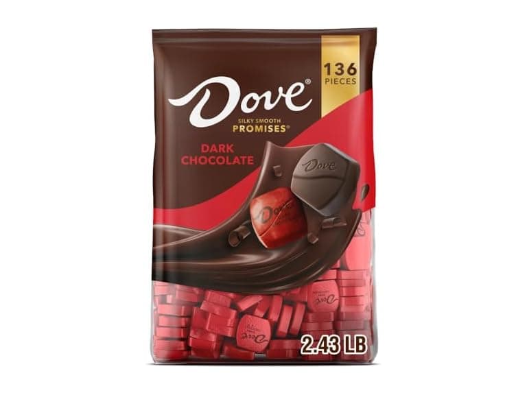 136CT DOVE PROMISES Dark Chocolate Candy