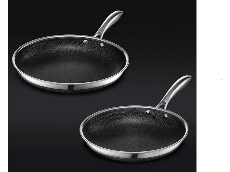 HEXCLAD Perfect Pan Duo - 10" & 12" Hybrid Pans