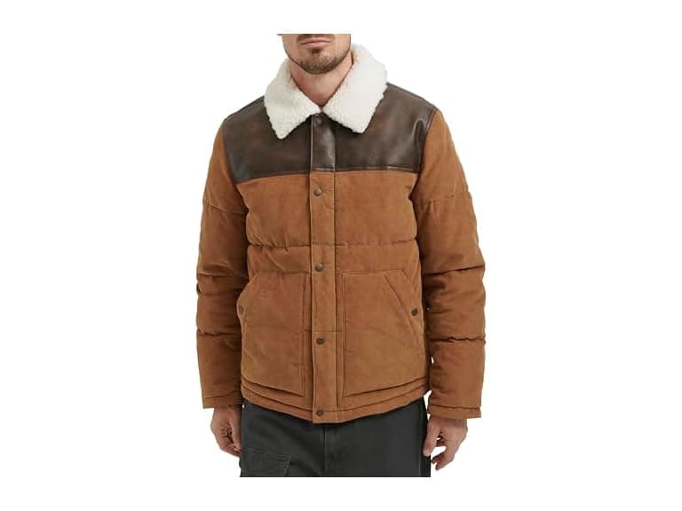 Levi's Men Out West Mixed Media Puffer Jacket