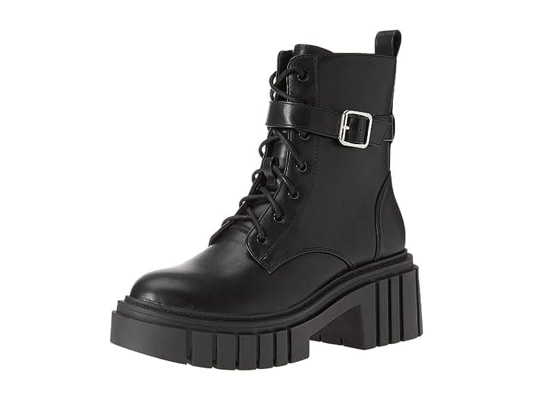 The Drop Women's Koi Lace Up Platform Combat Boots
