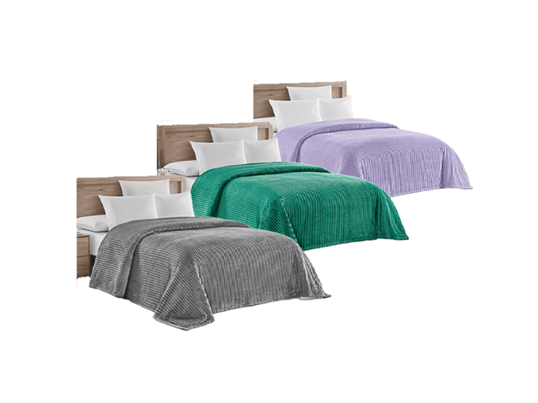 Noble House Striata Lined King Blanket