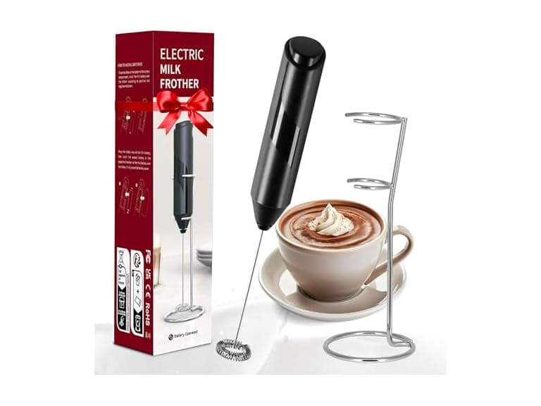 YSSOA Milk Frother, Black