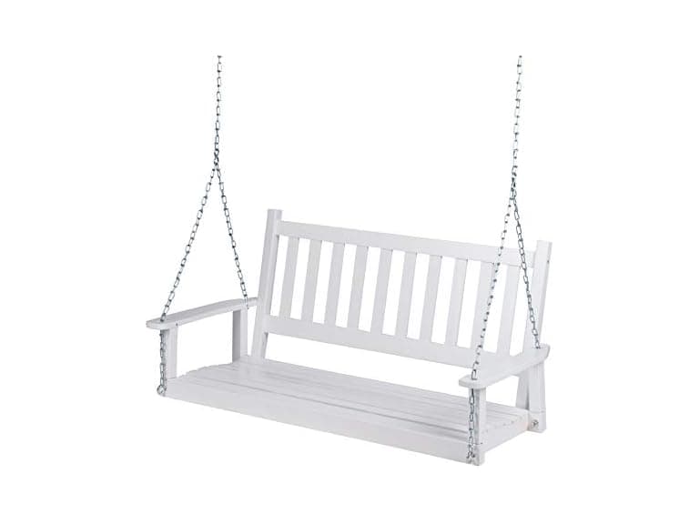 Shine Company 4216 Maine 54" Wood Porch Swing