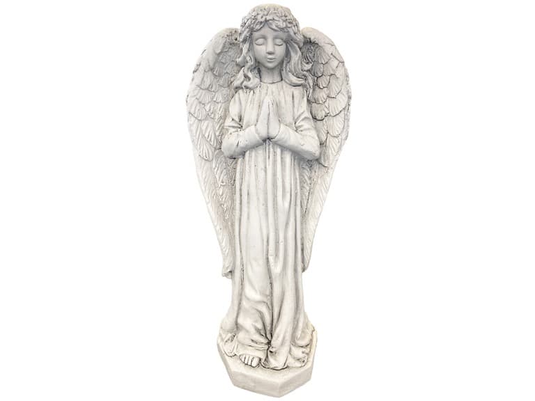 Cold Cast 16" Praying Angel