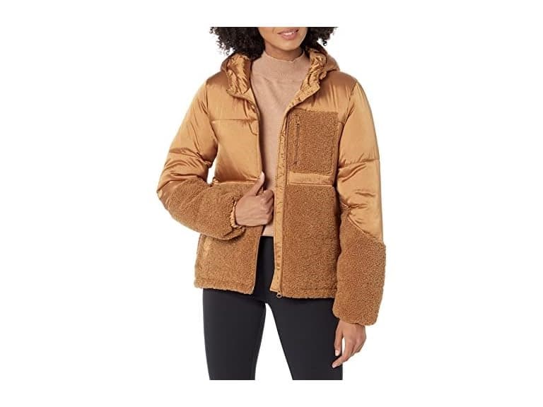 Amazon Essentials Women Sherpa Puffer Jacket