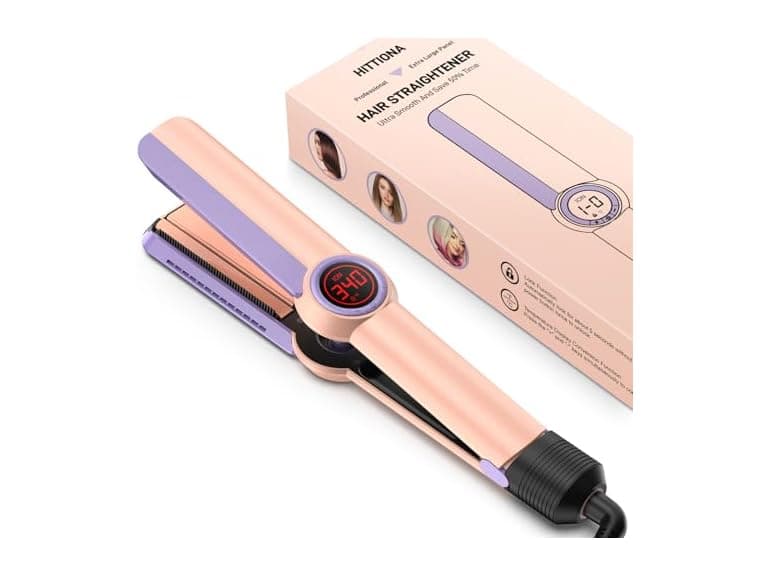 HITTIONA Flat Iron Hair Straightener – 1.75”