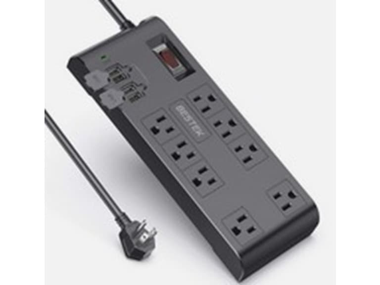 Bestek 1625W Vertical Desktop Surge Protector