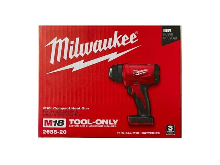 Milwaukee 2688-20 M18 18V Cordless Heat Gun Tool Only