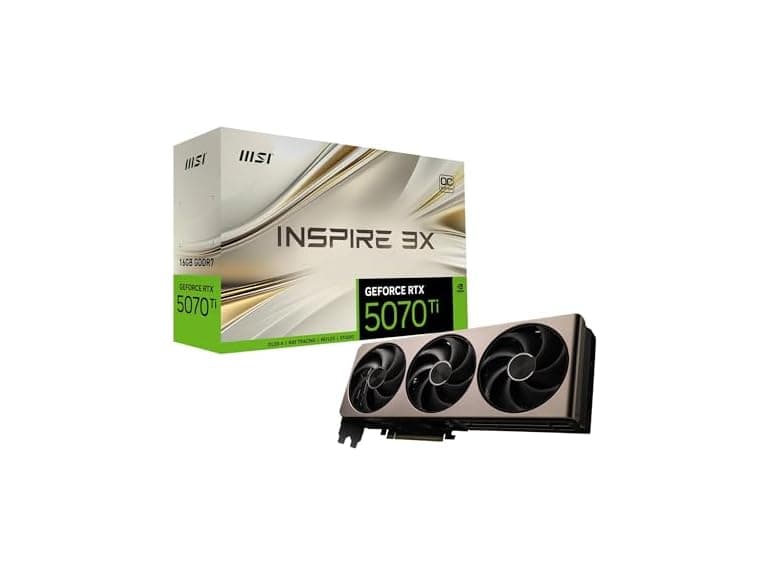MSI RTX 5070 Ti 16G Inspire 3X OC