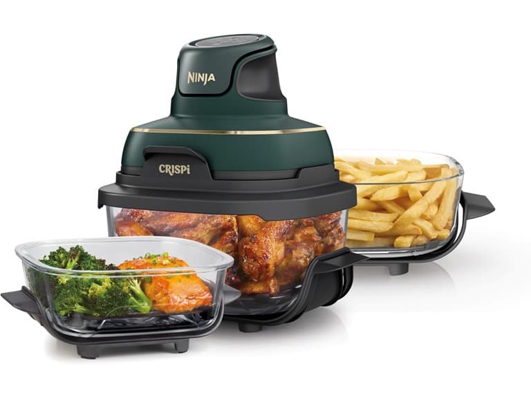 Ninja Crispi 5-in-1 Glass Air Fryer (Refurbished)