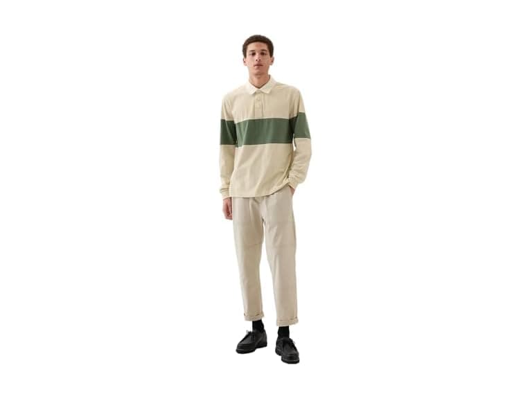 GAP Men (XS & S) Everyday Soft Rugby T