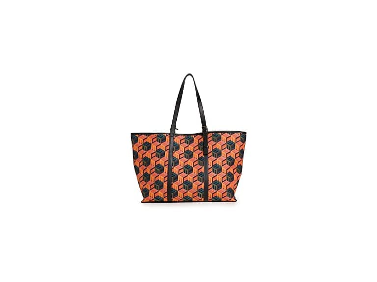 MCM 's Cubic Logo Jacquard Shopper Bag