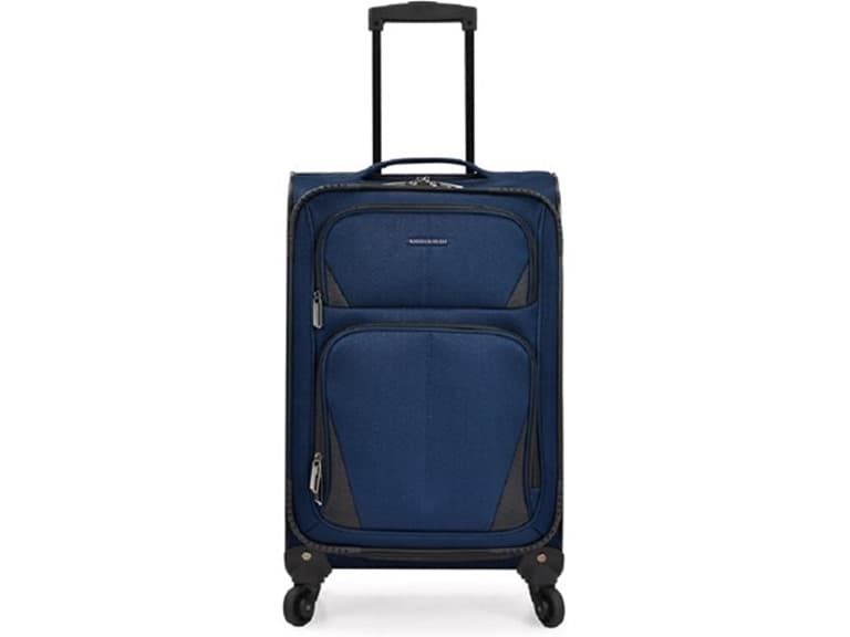 U.S. Traveler Aviron Bay Softside Navy, Carry-on 23"