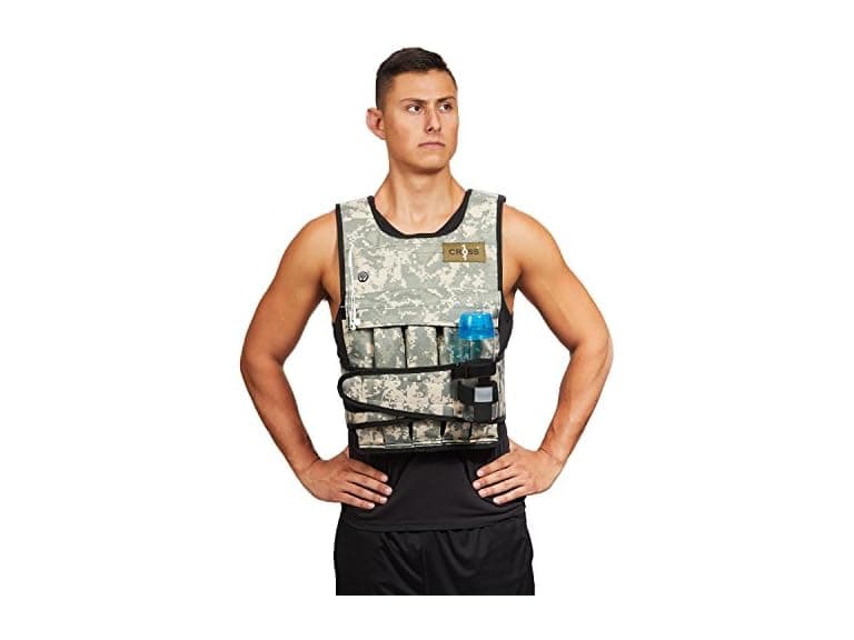 CROSS101 Adjustable Weighted Vest (40lbs)