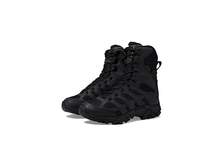 Merrell Moab 3 8" Zip Military Leather Work Boots (Open Box) (New; Open Box)