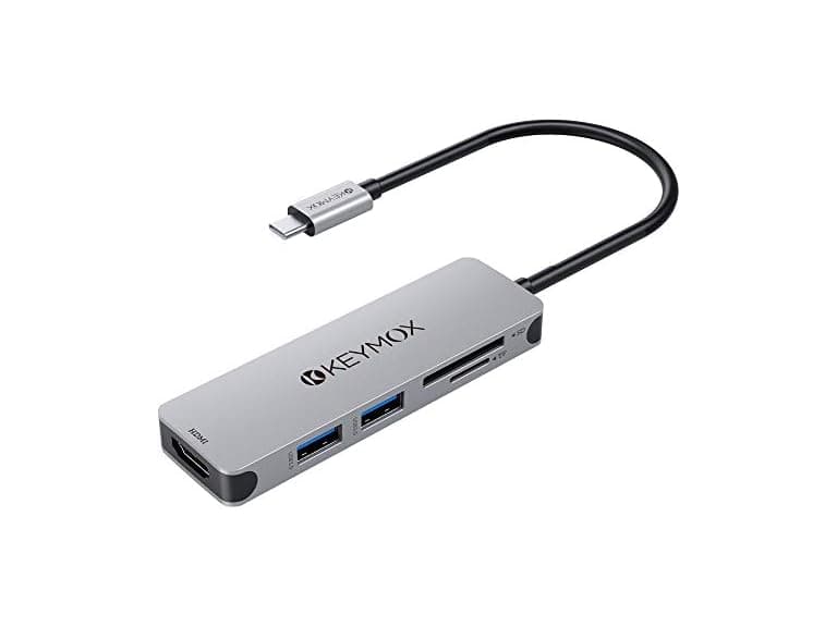 USB-C Hub HDMI 5 in 1, Keymox USB C