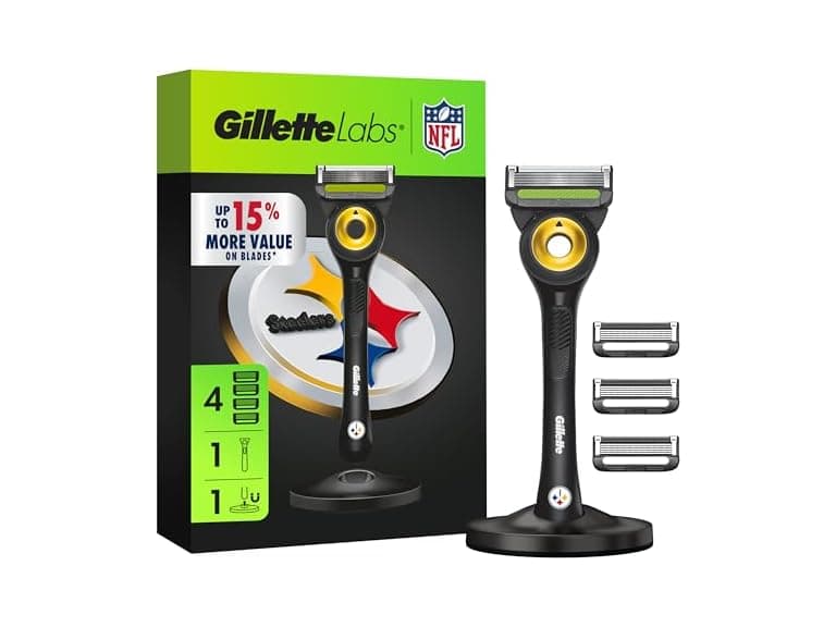 Gillette Labs Special NFL Steelers Edition Razor