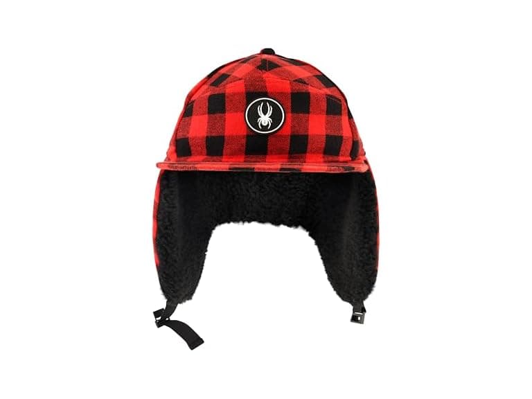 Spyder Mens Sherpa Ear Flap Panel Hat