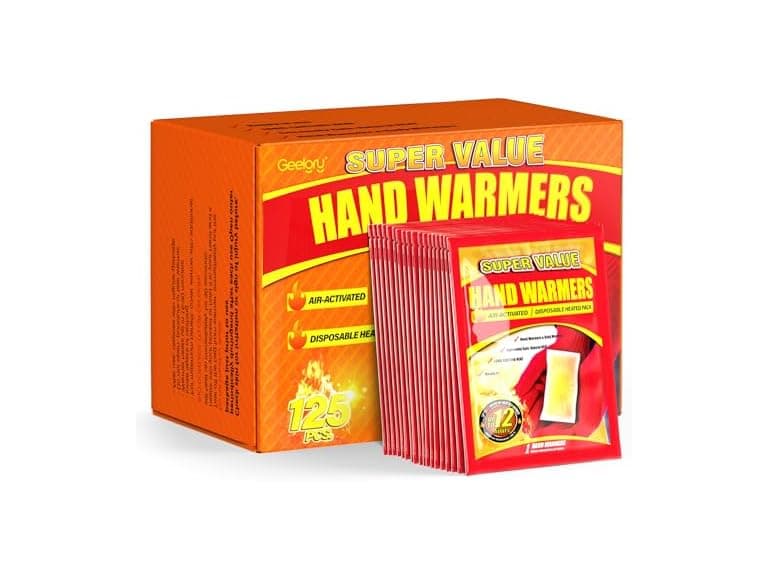 GEELGRY Hand Warmers Disposable 125Pcs