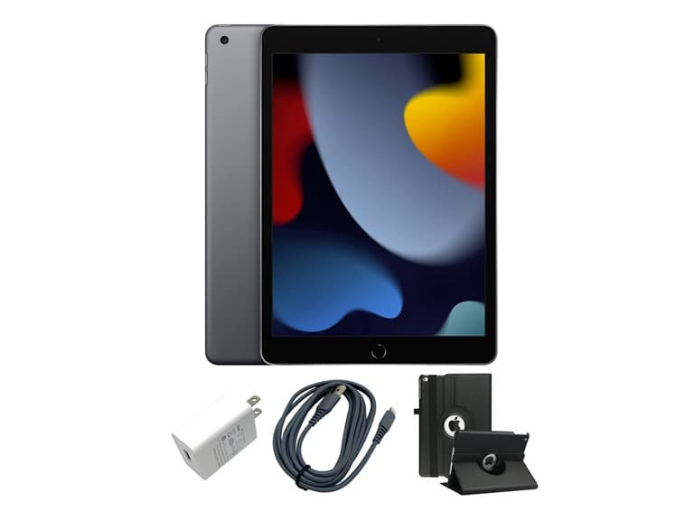 Apple 10.2" iPad 9 with Case (2021) (Open Box) (Refurbished; Open Box)