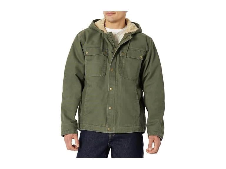 Amazon Basics Men Insulated Relaxed Hooded Jacket
