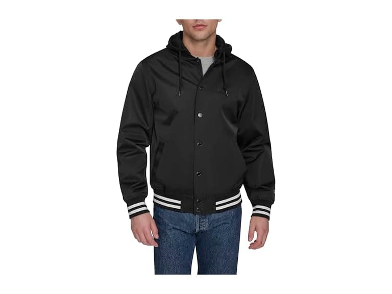 Champion Men Lightweight Varsity Jacket Jersey