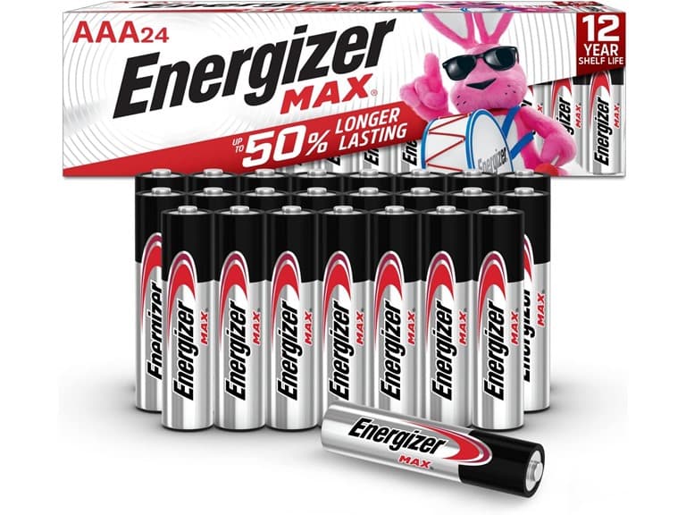 (24 PACK) Energizer MAX AAA Batteries (Open Box) (New; Open Box)
