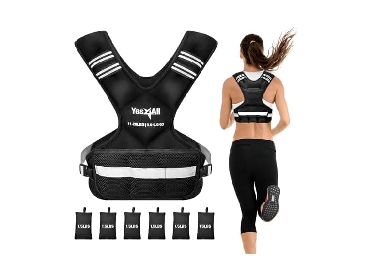 Yes4All Adjustable Weighted Vest 11-20lbs
